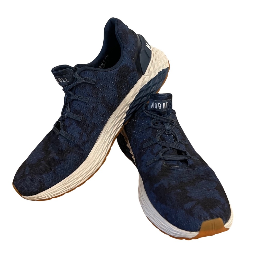 NOBULL Ripstop Runner‎ Navy Blue Training Shoes Sneakers Women's Size 9.5 EUC - Picture 2 of 8